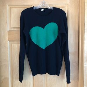 JCrew Iconic Heart Sweater